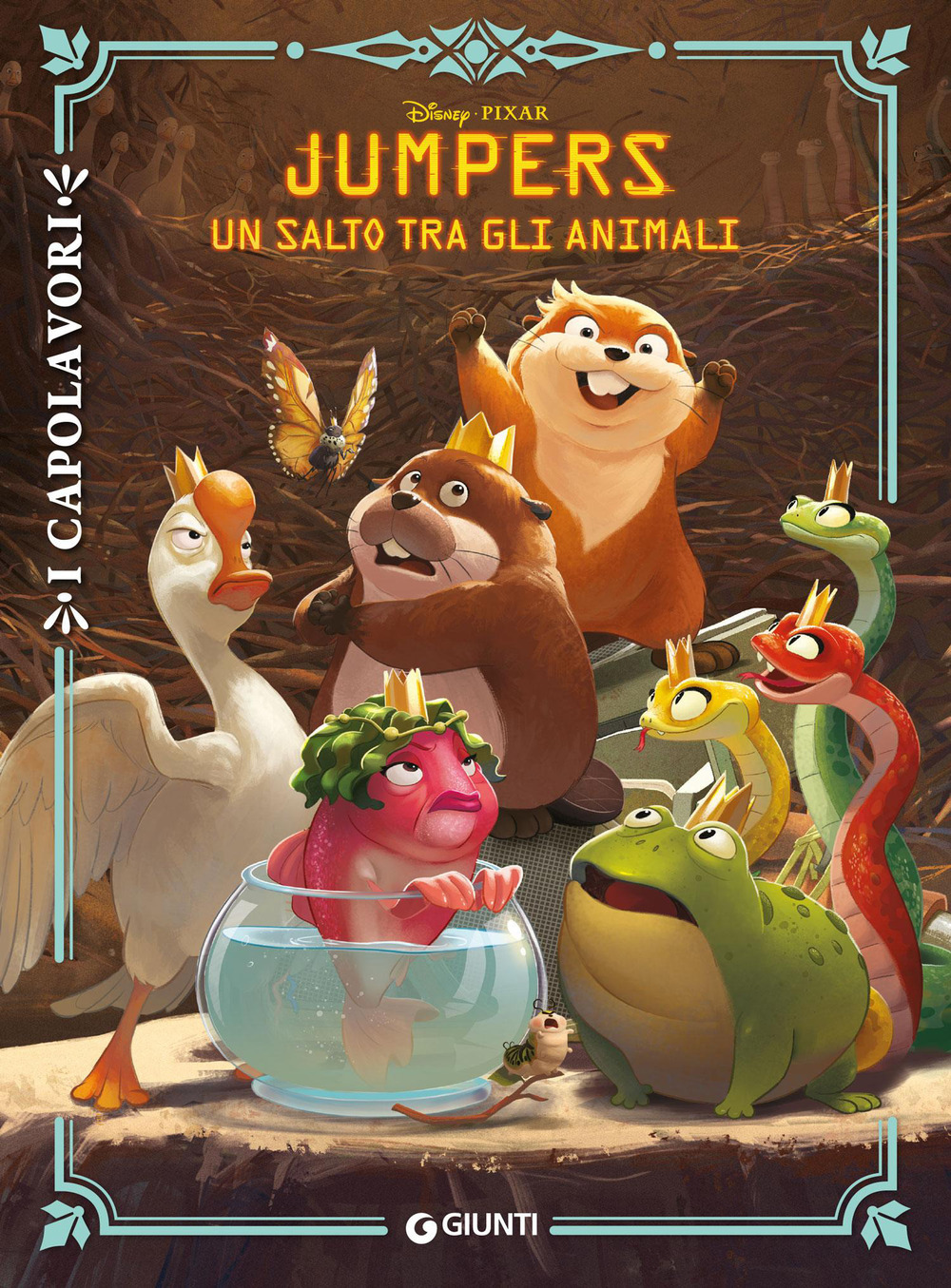 Copertina libro Jumpers Un salto tra gli animali