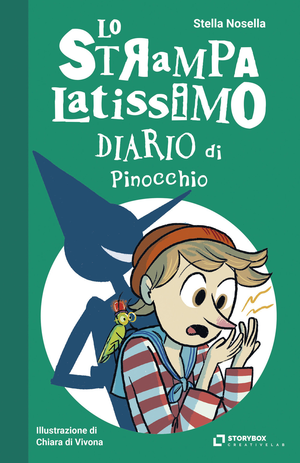 Copertina libro Lo strampalatissimo diario di Pinocchio