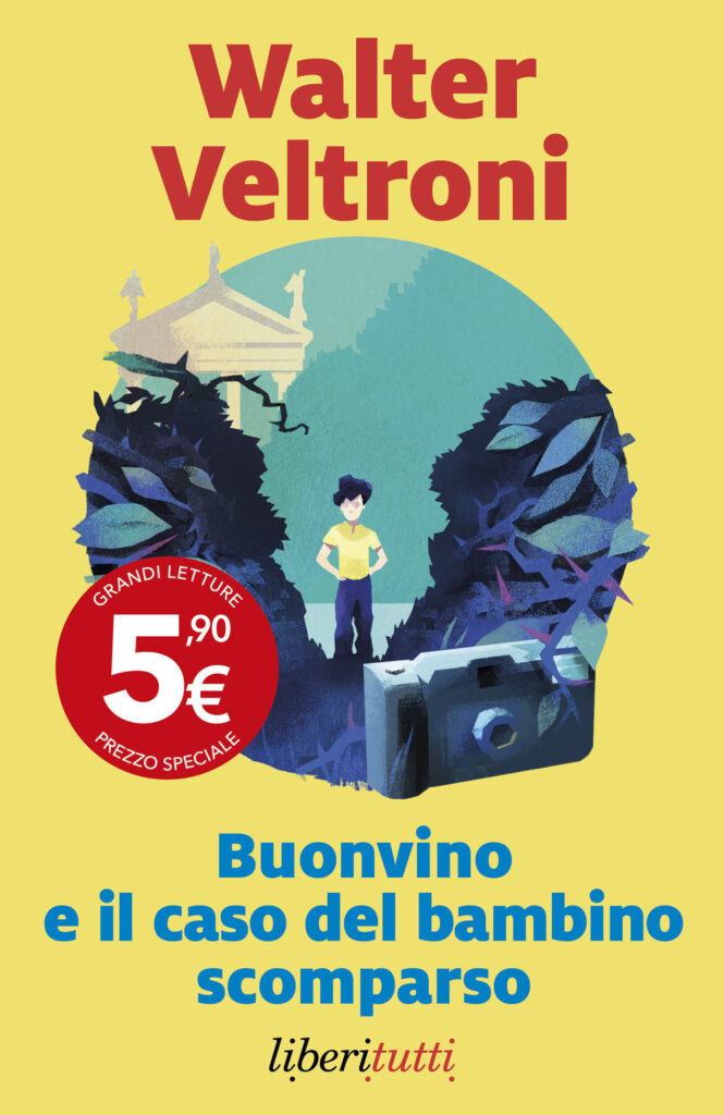 Copertina libro Buonvino e il caso del bambino scomparso
