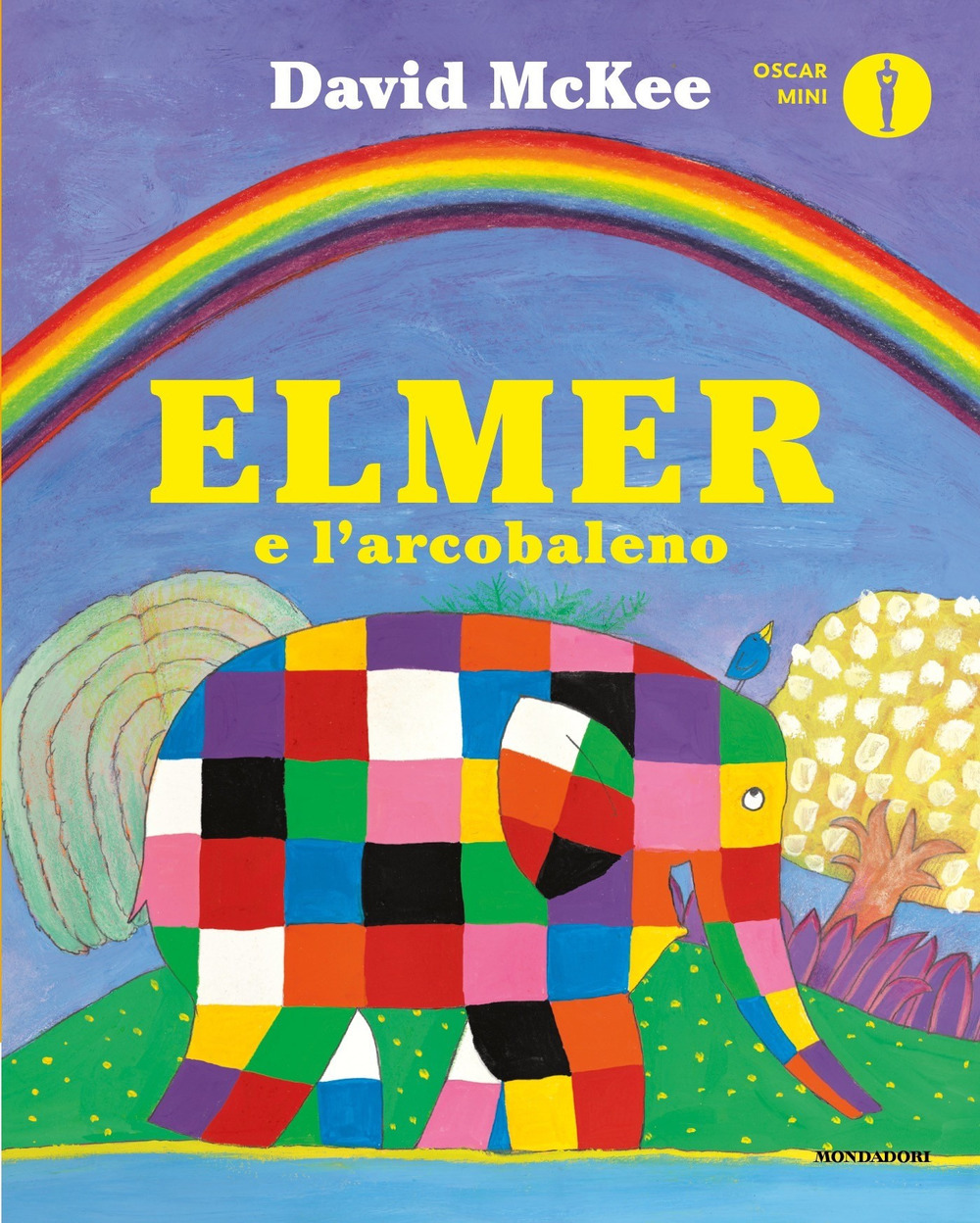 Copertina libro Elmer e l arcobaleno