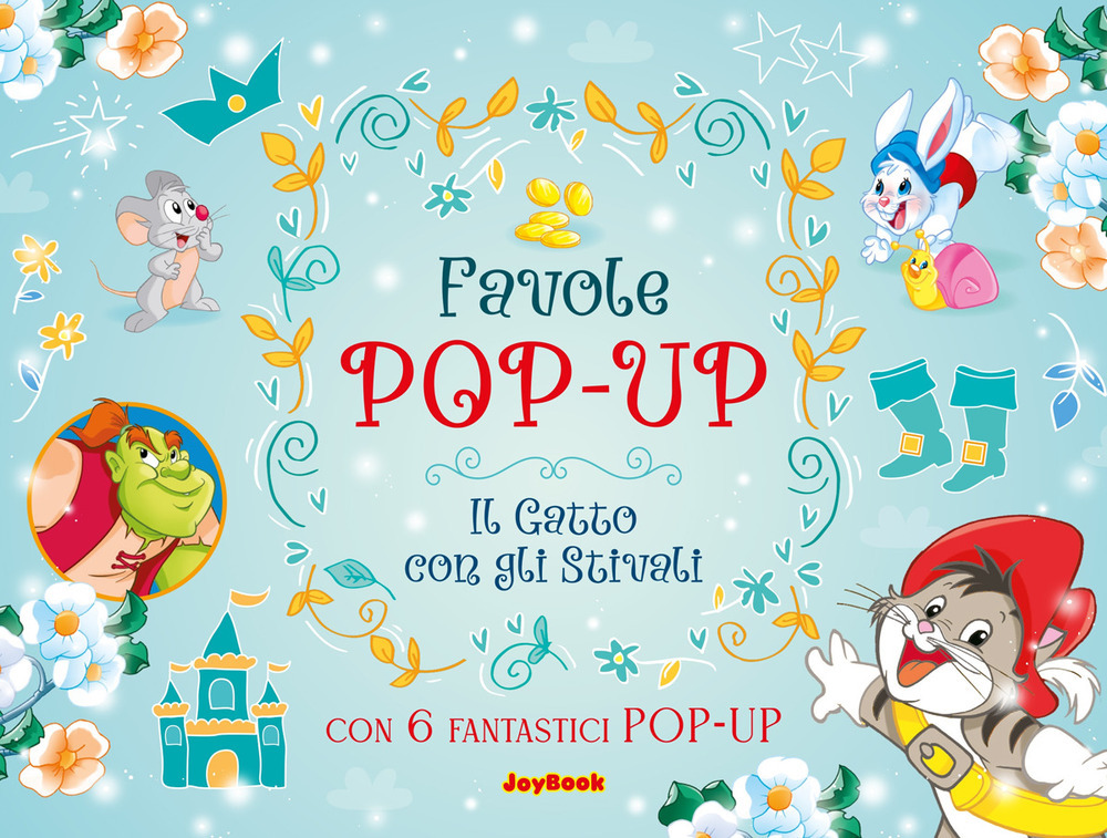 Copertina libro Gatto con gli stivali - Favole Pop-Up