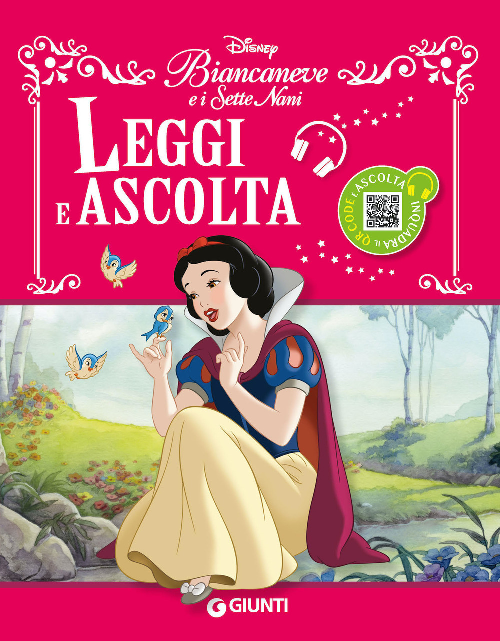 Copertina libro Biancaneve e i sette nani - Leggi e Ascolta