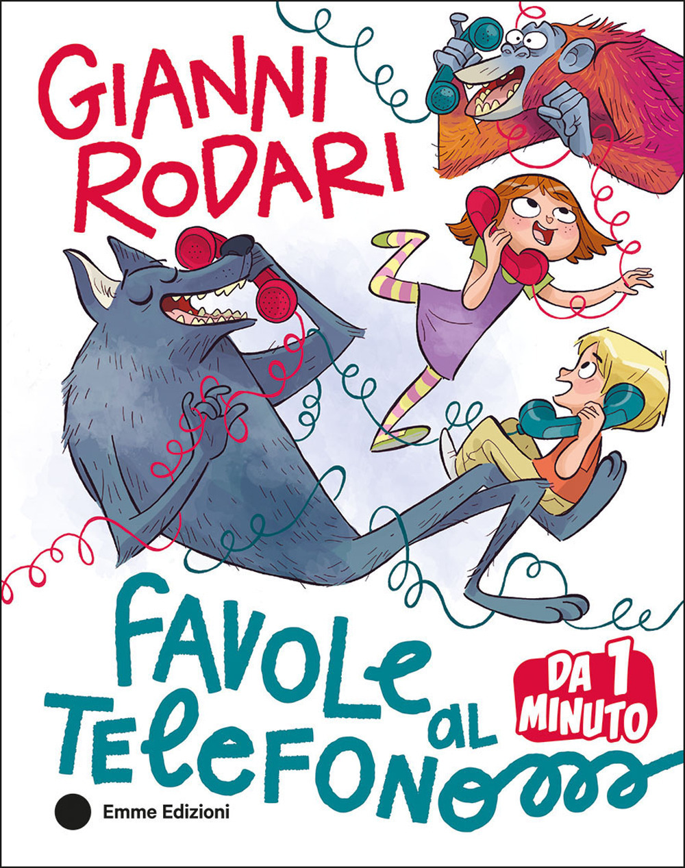 Copertina libro Favole al telefono da 1 minuto