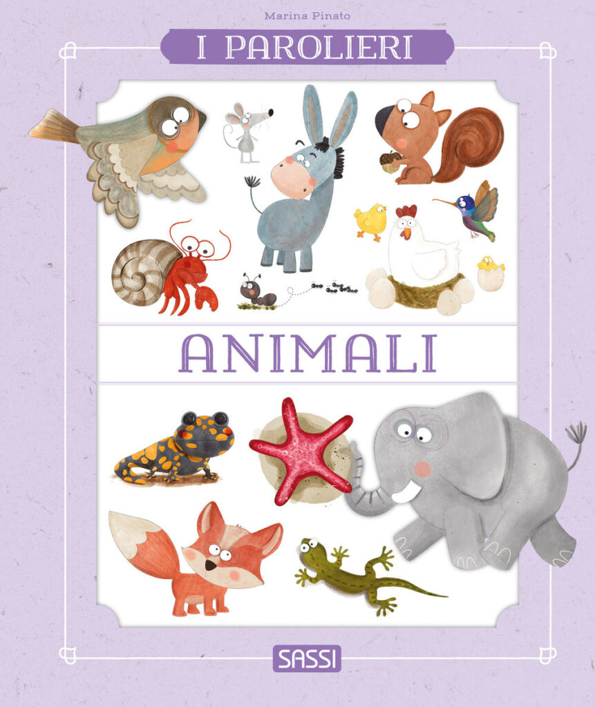 Copertina libro Animali - I Parolieri