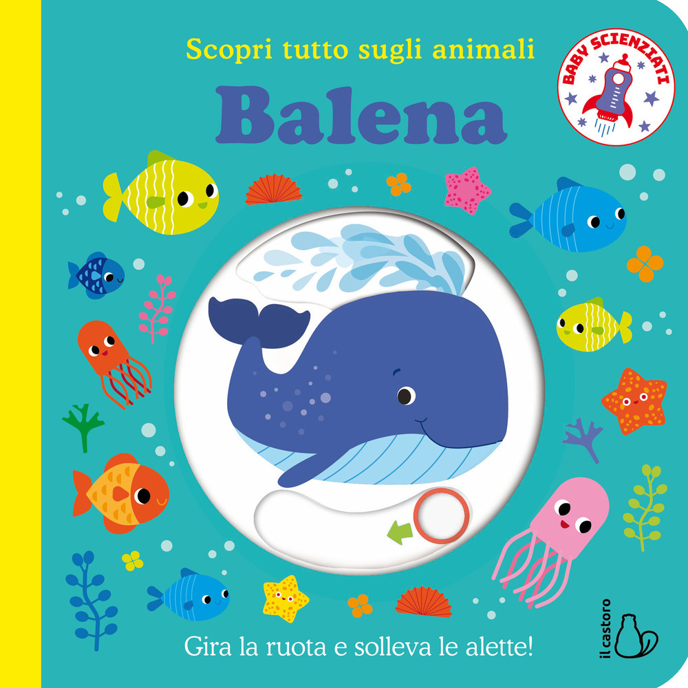 Copertina libro Balena Scopri tutto sugli animali