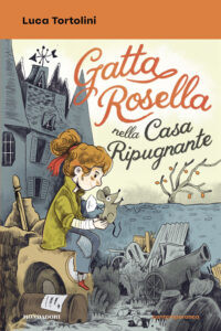 Copertina libro Gatta Rosella nella casa ripugnante