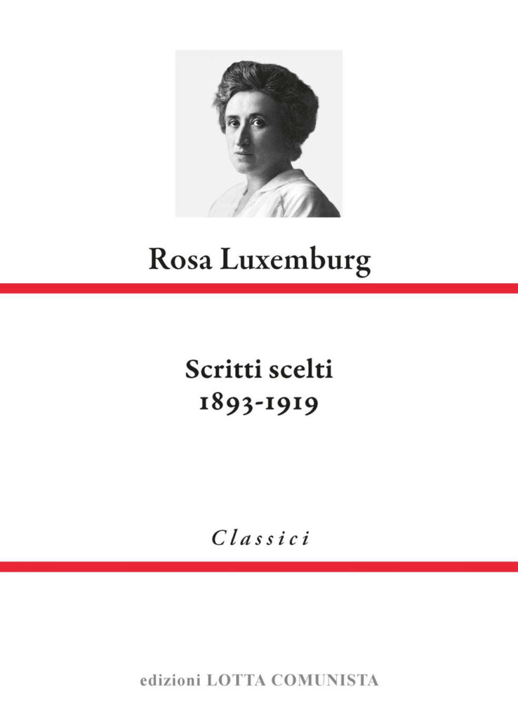 Copertina libro Scritti scelti 1893-1919