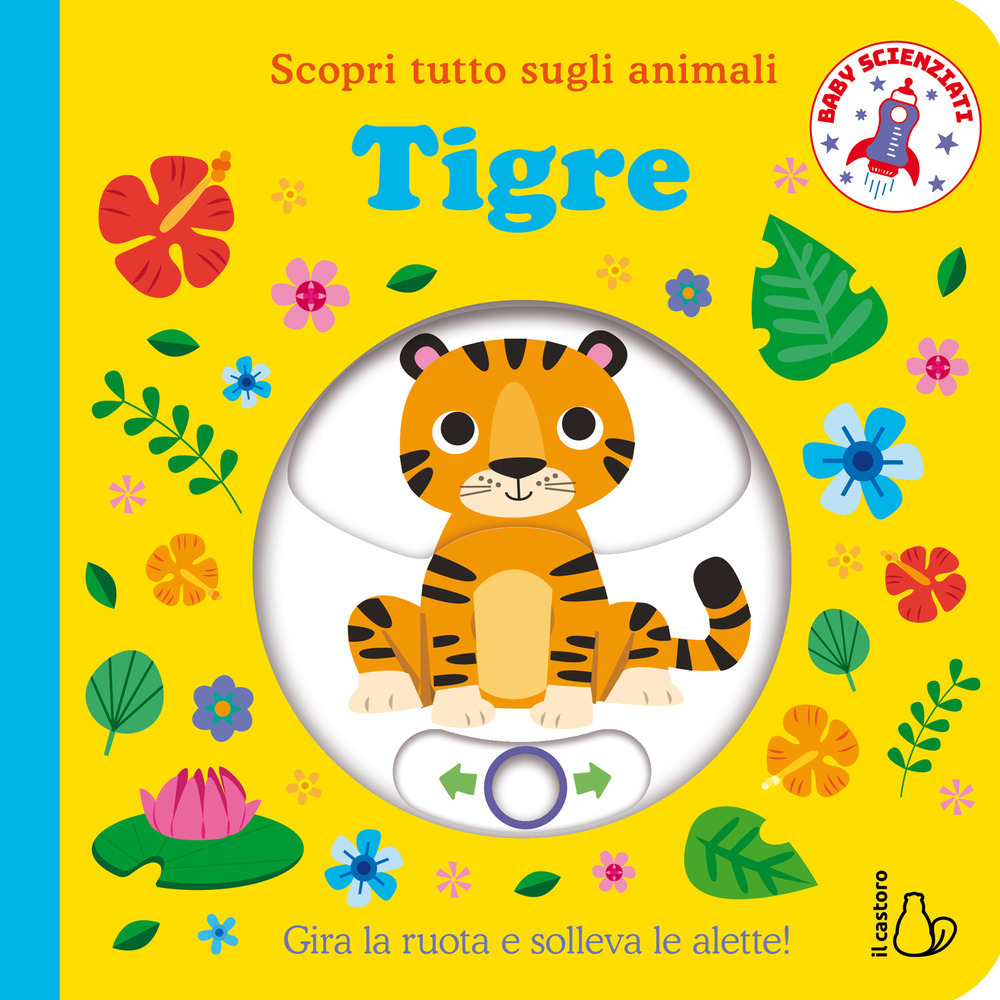 Copertina libro Tigre Scopri tutto sugli animali