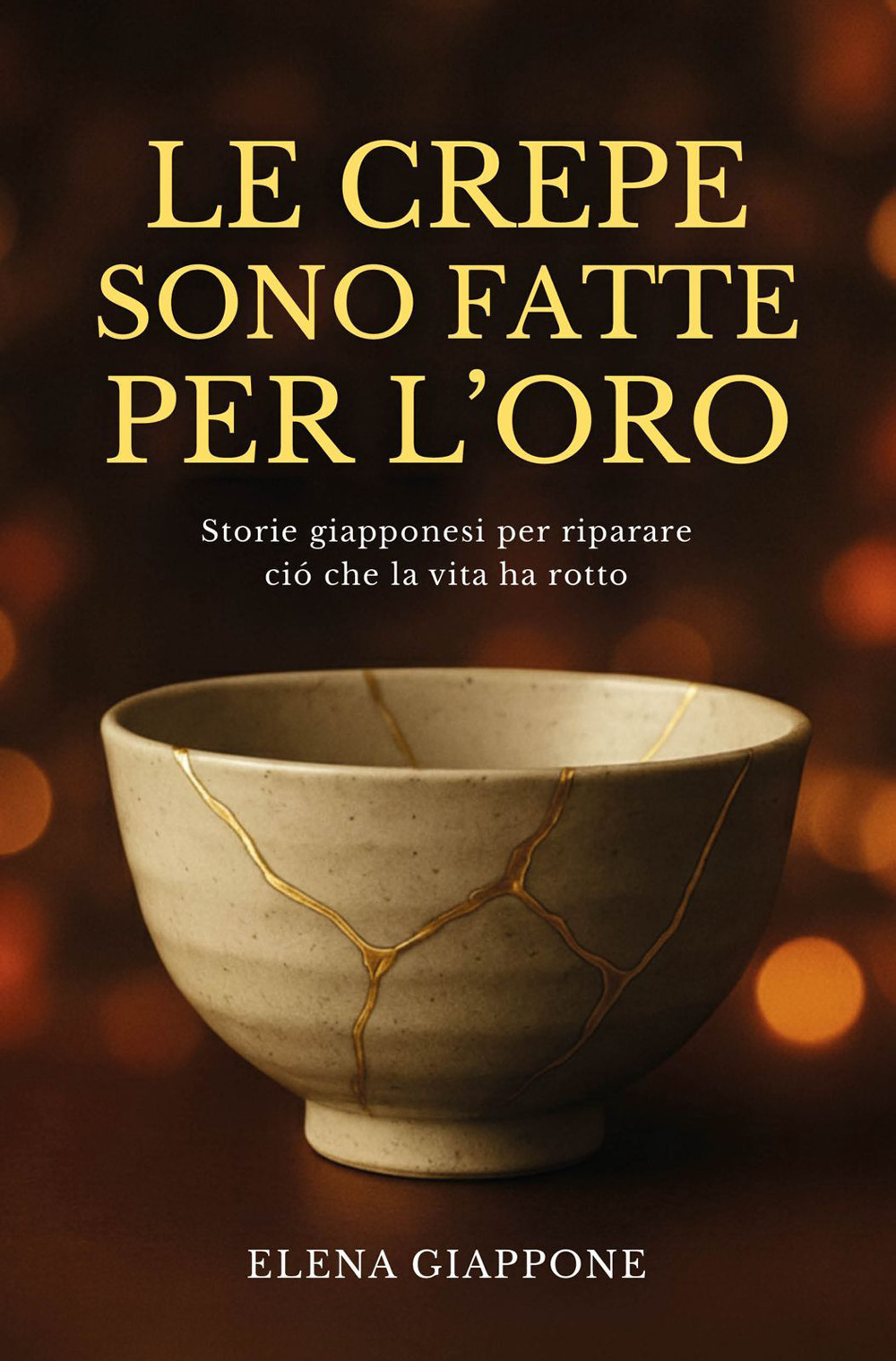 Copertina libro Le crepe sono fatte per l'oro