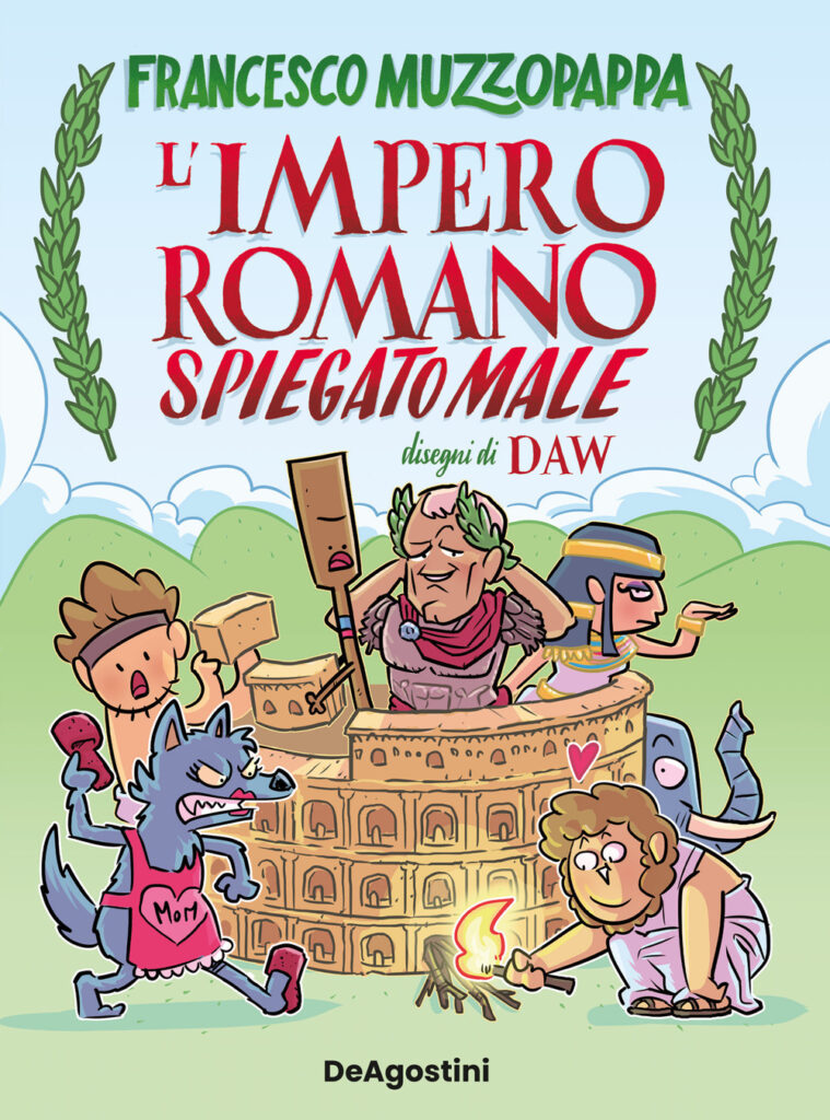 Copertina libro Impero Romano spiegato male