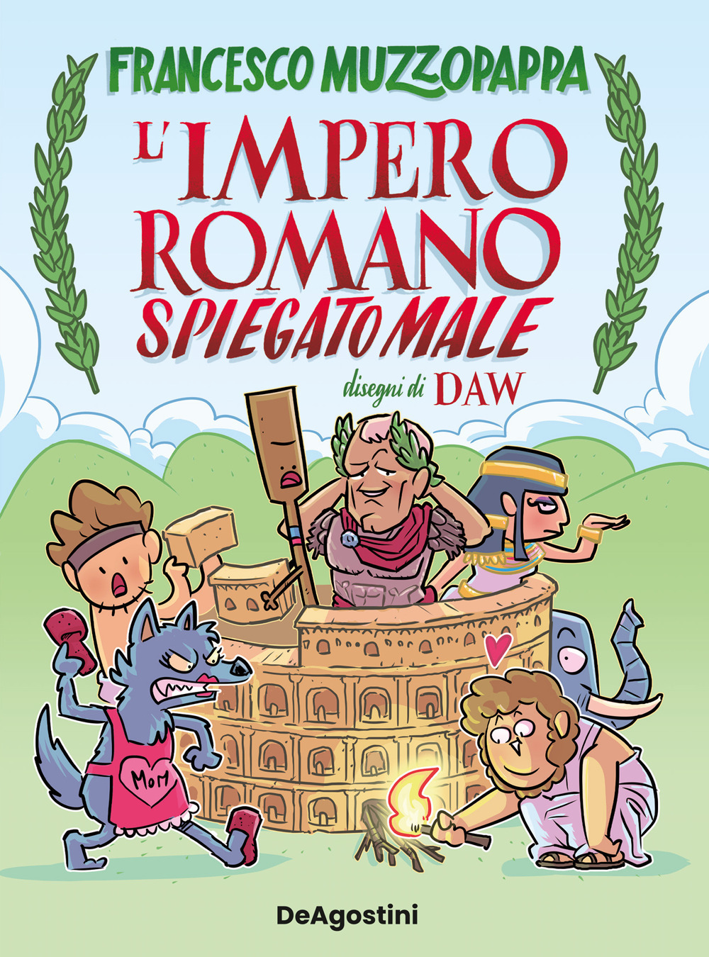 Copertina libro Impero Romano spiegato male