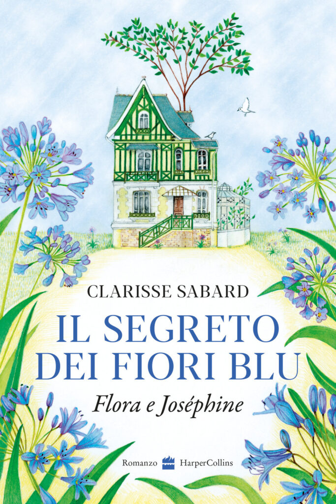 Copertina libro Segreto dei fiori blu - Flora e Josephine