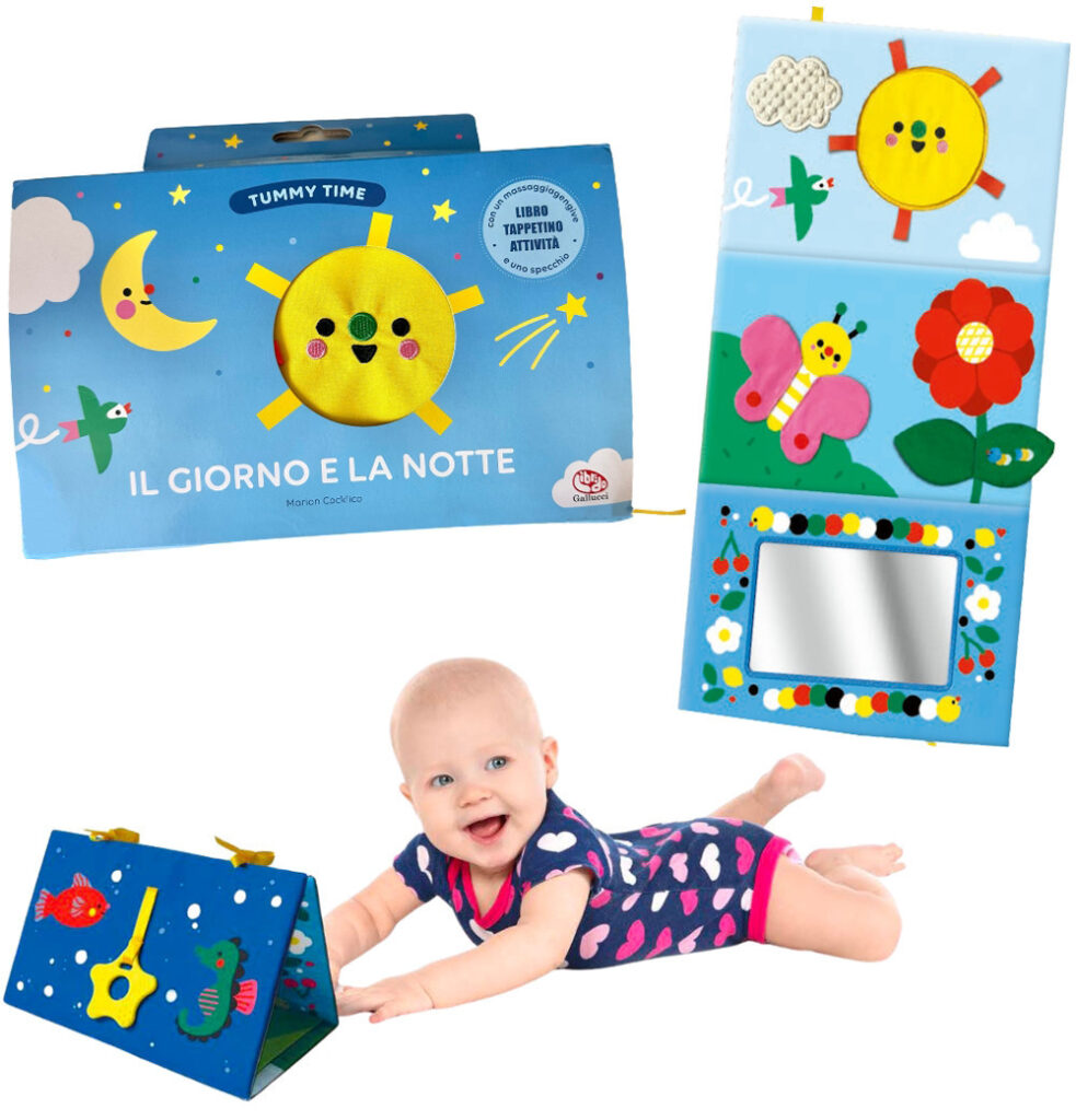 Copertina libro Tummy Time Il giorno e la notte