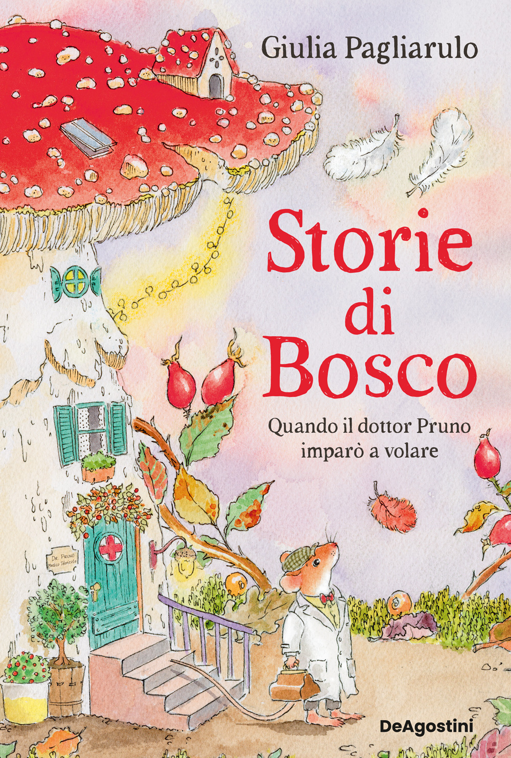 Copertina libro Storie di bosco quando il dottor Pruno imparò a volare