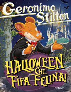 Copertina libro Halloween che fifa felina
