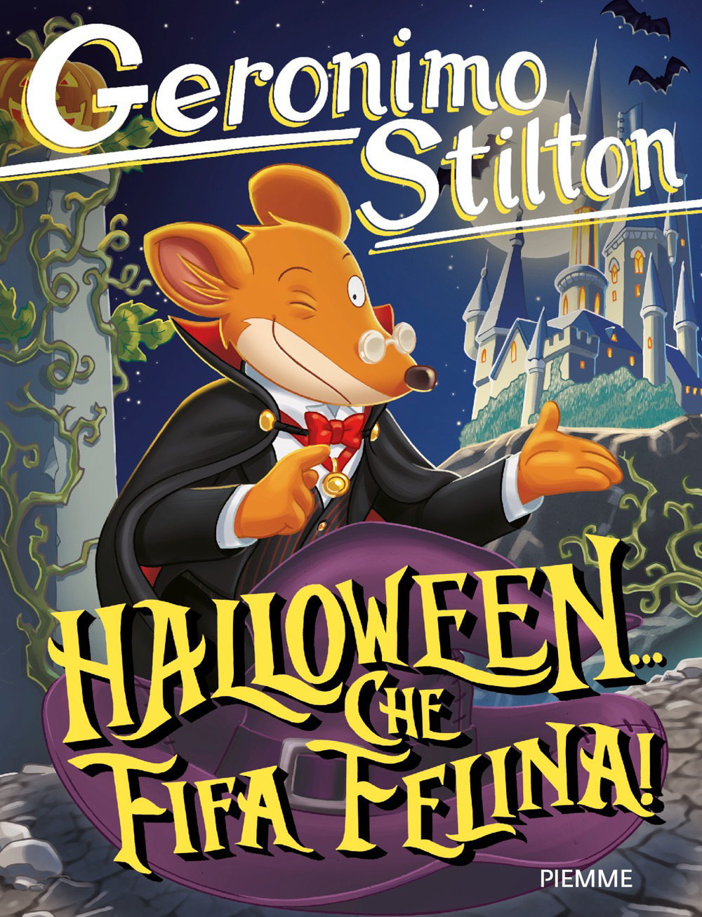 Copertina libro Halloween che fifa felina